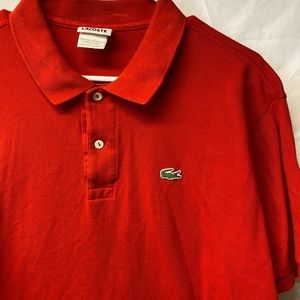 Lacoste Red Polo Shirt